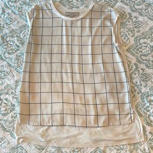 LOFT: Mixed Media Top